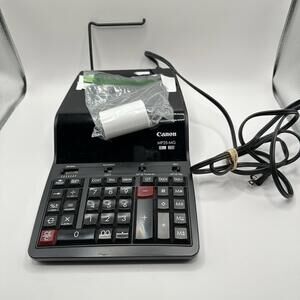Canon MP25-MG 12 Digit 2 Color Print Calculator Adding Machine